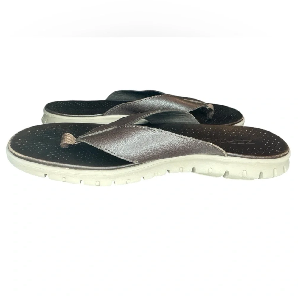 Cole Haan Zerogrand Leather Sandal Mens Size 10 Brown